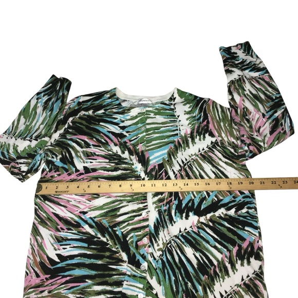 Avenue Multicolored Button Down Cardigan - Women’s 14/16 - Picture 7 of 14